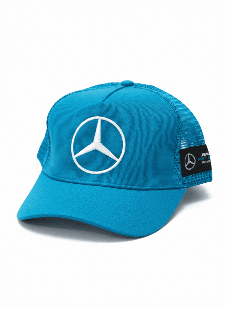 Blue Mercedes Benz AMG Snapback