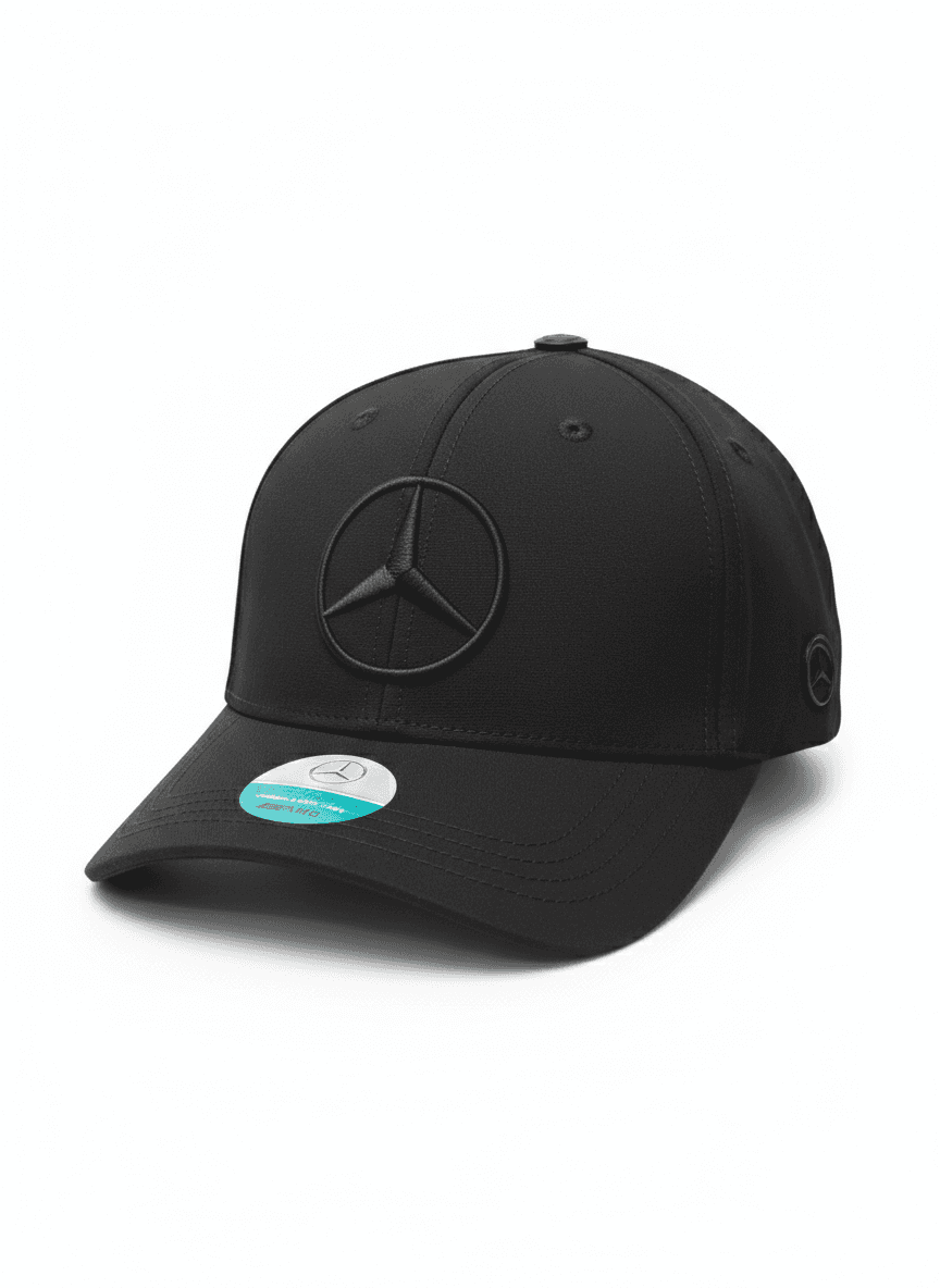 Black F1 Mercedes Benz Cap 1