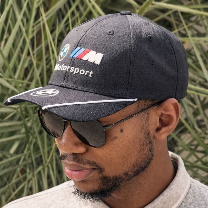 Black Carbon Fiber BMW Motorsports Cap 2