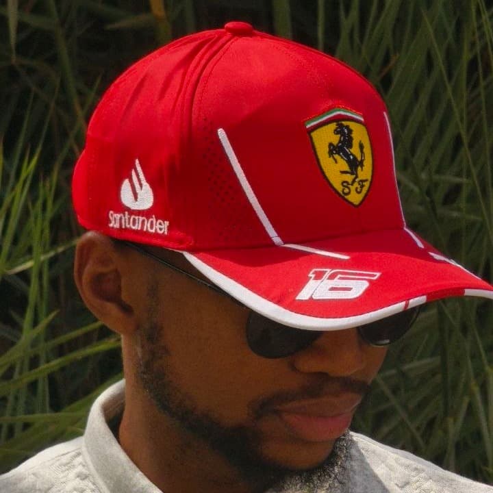 F1 Red Ferrari Cap 2
