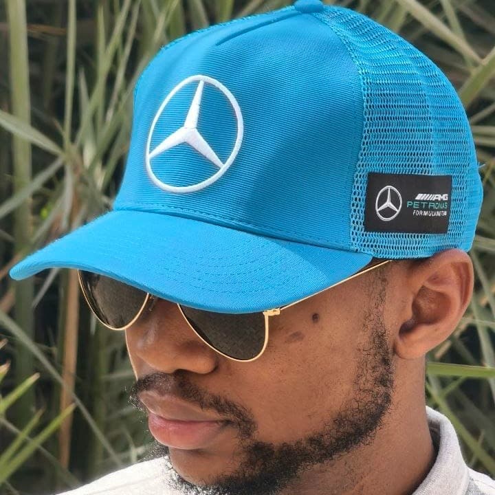 Blue Mercedes Benz AMG Snapback 2