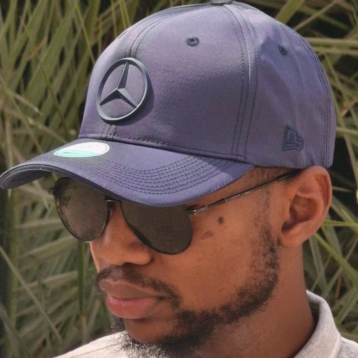 Navy Blue AMG Mercedes Benz Cap 2