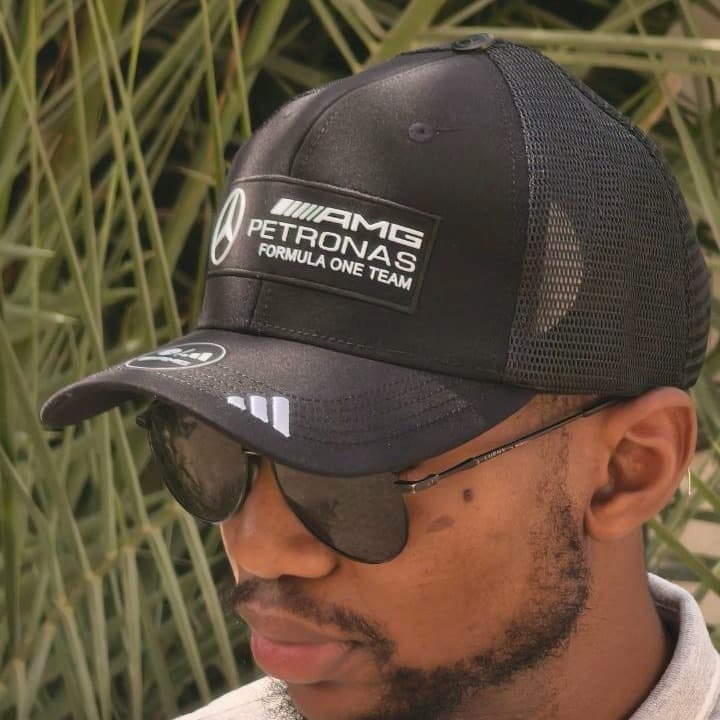 F1 AMG Mercedes Black Snapback 3